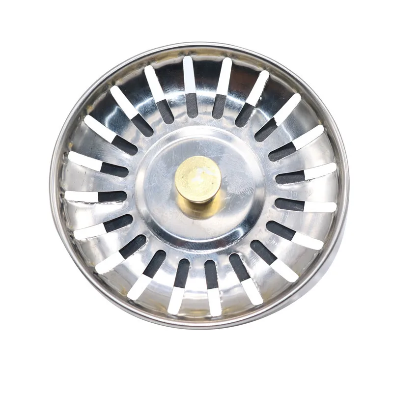 

20 pcs Stainless Steel Kitchen Sink Drain Sink Strainer Stopper Waste Plug Sink Filter Bathroom Basin Sink Drain Sinkhole Cover