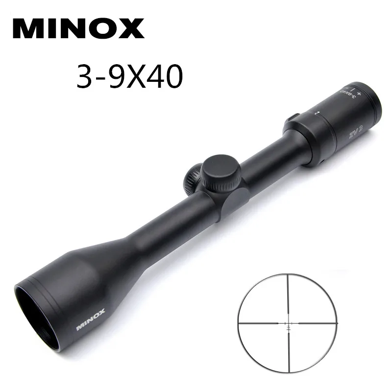 MINOX ZV 3 3-9X40 BDC 400 охотничий прицел 1 дюймов трубка длинный глаз рельеф тактический оптический прицел Прицелы