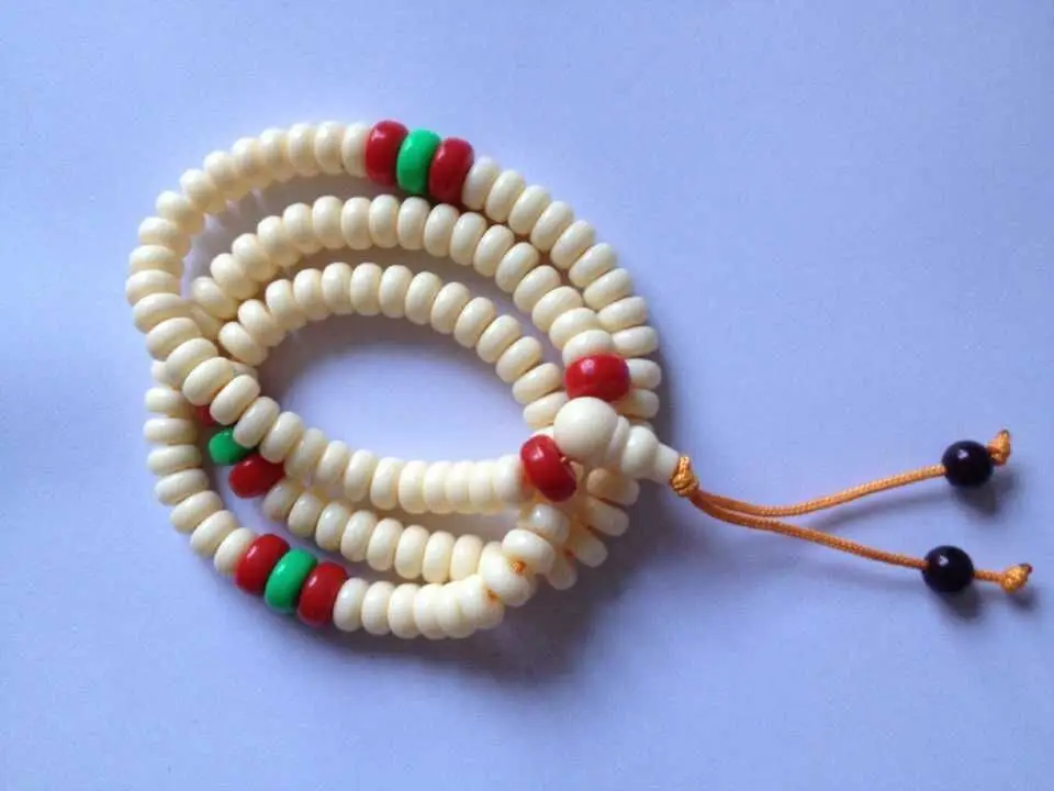 

huij 004499 Sandalwood Beads Buddha Buddhist Meditation Mala Prayer Bracelet Necklace