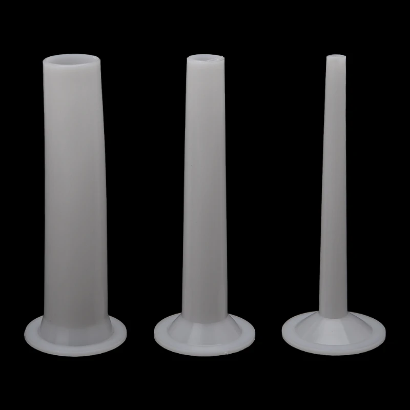 buy 3Pcs Plastic Sausage Filling Stuffing Tube For Handmade Meat Grinder Stuffer 5#