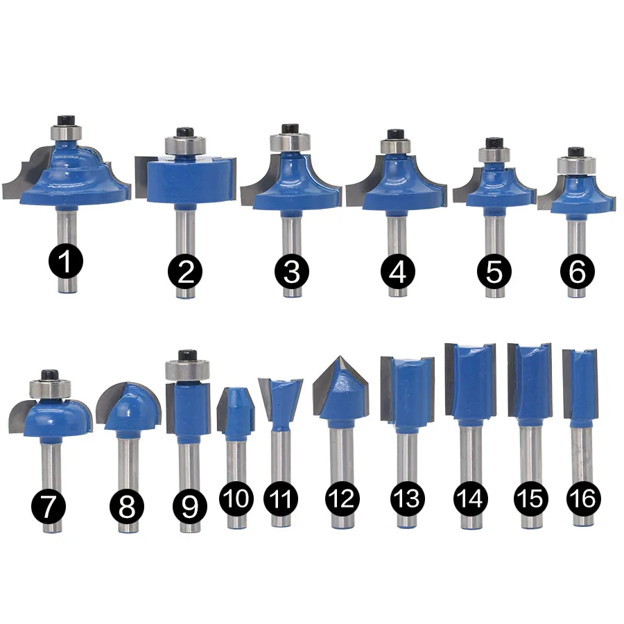 1 шт. 6 мм хвостовик древесины фрезы прямой концевой фрезы триммер очистки заподлицо отделка угловая круглая бухта коробка биты инструменты фрезы