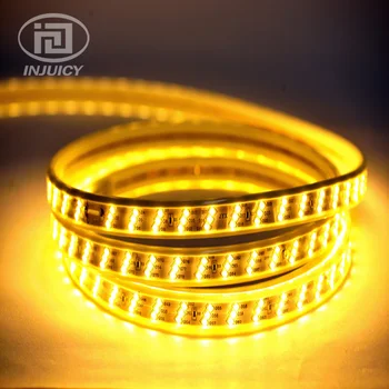 

SMD2835 LED Strip Light High Power Flexible Tape Lamp Waterproof IP67 3 Rows 180 leds/M 2835 Led Strip Rope 220V Outdoor Indoor