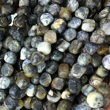

Discount Wholesale Natural Black White Moss Tree Agate Nugget Loose Beads Free Form Beads 3-12mm Fit Jewelry 15" 04056