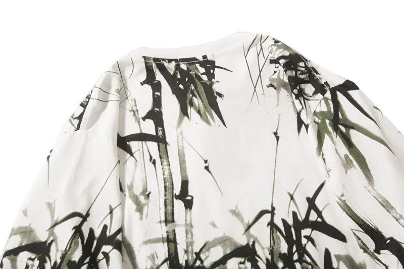 Graffiti Bamboo Print Tshirts 5