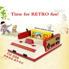 Ретро двойной контроллер 8 бит тв видео игровая консоль для Dendy классические игры семья ТВ Видео игровой плеер встроенный в 121 игр