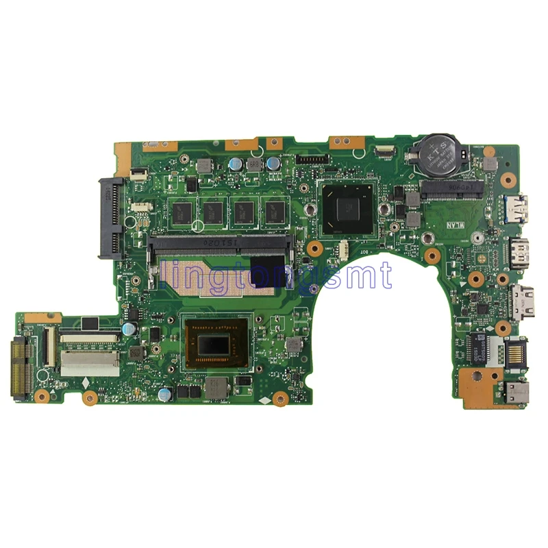 with 4G RAM 2117 CPU S300CA Laptop motherboard for ASUS VivoBook S300CA S300C S300 Test original mainboard