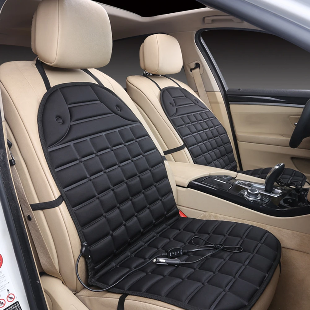 暖かいカーシートクッションカバーコールド日温水シートカバー自動車 12 V シートヒータ加熱パッド自動車用品 Auto Supplies Heated Seat Covercar Seat Cushion Cover Aliexpress