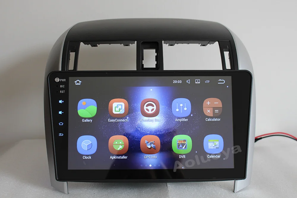Best Aoluoya IPS 2GB RAM Android 7.1 Quad Core CAR DVD PLAYER  For Toyota Corolla 2007-2010 2011 2012 Radio GPS Navigation multimedia 2