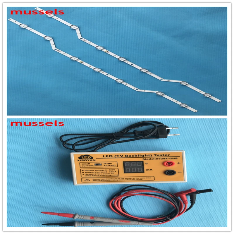 

LED Backlight strip for Lm41-00134A JJ032BGE-R1 2015 SVS32 V5DN-320SM1-R2 UE32J5000 UN32J4000 UN32J5205 2pcs and LED tester 1pcs