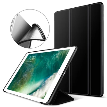 

Case for iPad Air 2 Tablet Funda Smart Magnetic Stand Silicone Soft Back Cover for iPad 6 9.7 A1566 A1567 for iPad Air 2 Case
