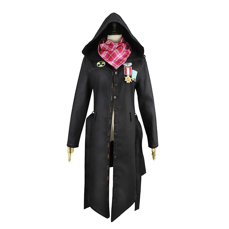  Game PUBG Player Unknown Battlegrounds Cloak Jeans Long Coat Denim Hooded Winner Chicken Dinner Era