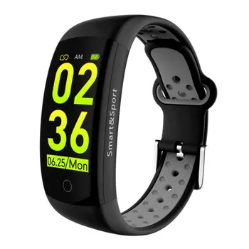 

Q6S Smart Bracelet HR Fitness Tracker Wristband SleepTracker Waterproof IP68 Activity Tracker Smart band for Android IOS