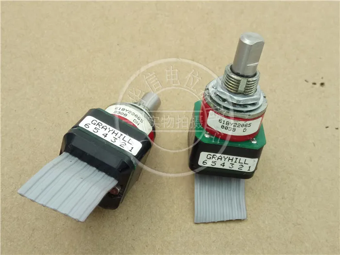 

[VK] Used GRAYHILL 61BY22063 61BY22065 photoelectric encoder 6 feet step 16:00 switch