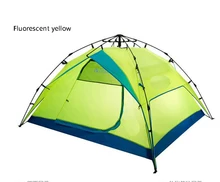Resist Wind double layer 3-4 people space automatic speed set park camping tent Waterproof fabric Breathable mesh yarn/110806/2