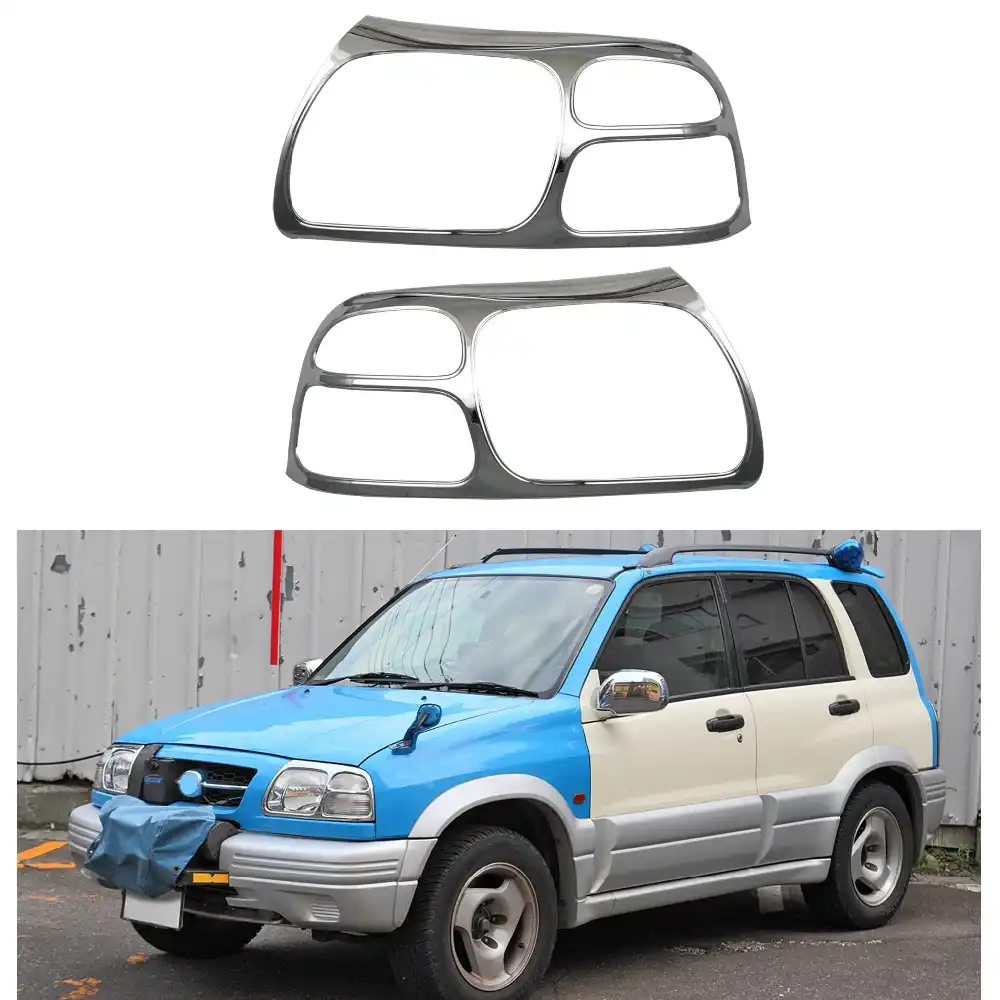 Untuk Suzuki Vitara Grande Escudo 20 1998 2005 Head Light Lamp Cover Trim Frame Stiker Pelindung Mobil Styling Aksesori 2 Pcs Shell AliExpress