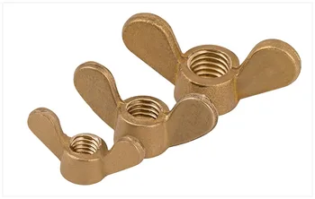 

GB62 brass copper butterfly nut claw nut hand twist copper nut M3 M4 M5 M6 M8 M10 M12 M16 nut
