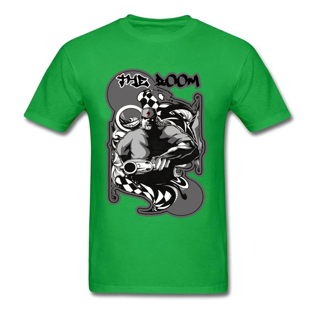 The Doom Tops T Shirt Fashionable Round Collar Casual Short Sleeve Cotton Fabric Man T Shirts Normal Sweatshirts The Doom green