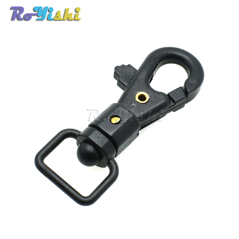 1000pcs/pack 1/2" bing Plastic Swivel Snap Hooks for Backpack Straps