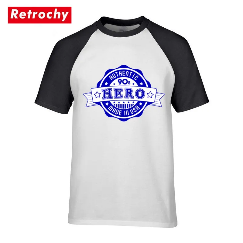 New Arrival Authentic Hero Made in USA T-shirt Funky Men s Who Born In 90s Tshirt Birthday Gifts T Shirt For Boys Movie Fans Tee