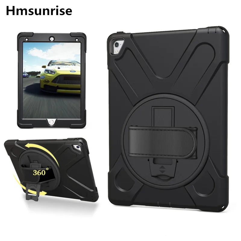 Case For ipad pro 9.7 Kid Safe Shockproof Heavy Duty Silicone Hard