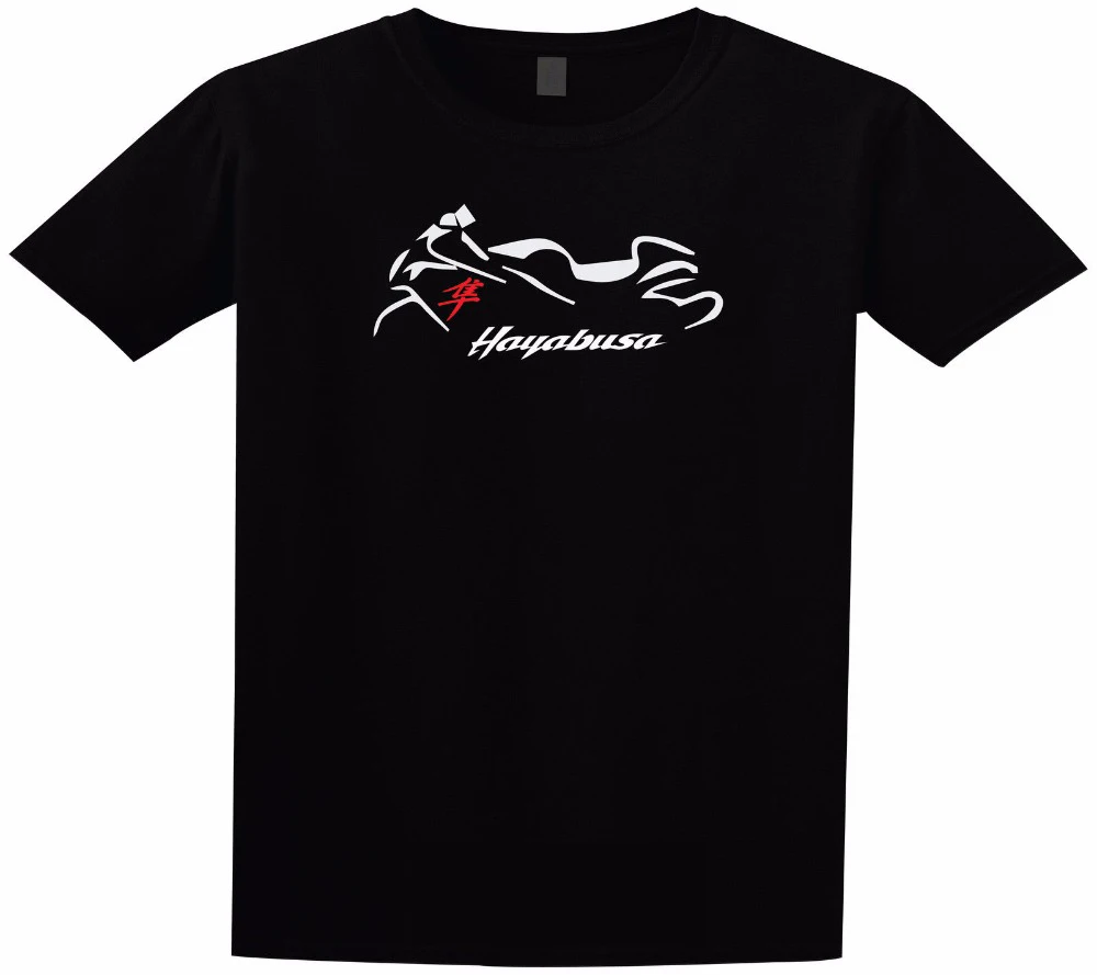 

2018 New Arrival Men'S Fashion T shirt O Neck Short Sleeves Boy Cotton Men Tee shirts HAYABUSA 1340 slim T shirt