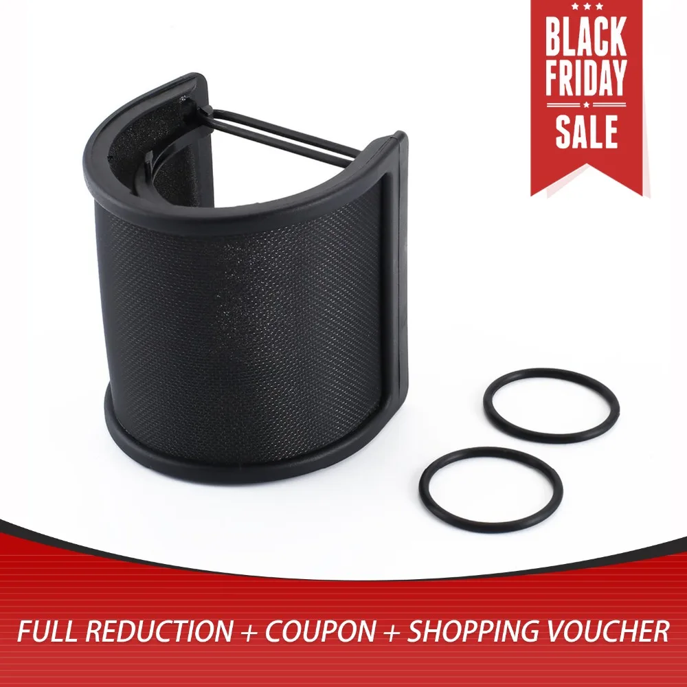 

Dual Layer Recording Microphone Filter Mask Metal Mesh Shield Microphone Windscreen for Vocal Recording Youtube