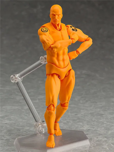 

MAX FACTORY Figma Archetype next he she GSC 15th Anniversary Orange Color ver. PVC Action Figure Collectible Model Toy