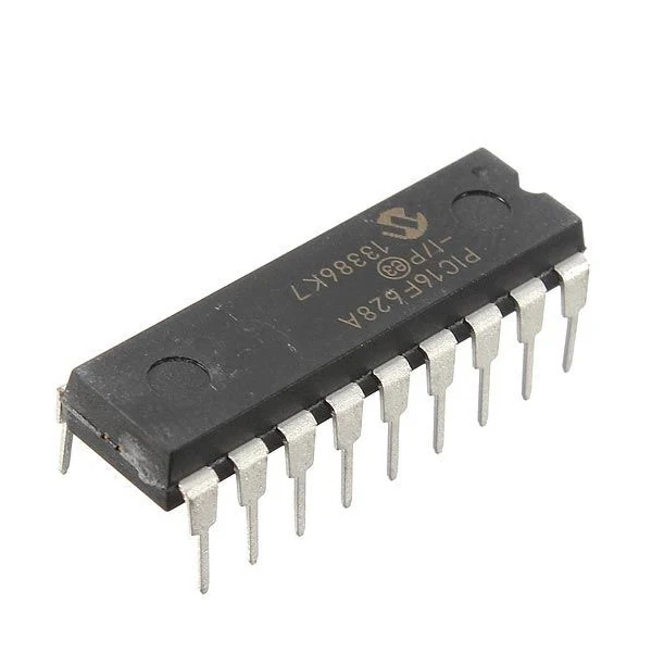 Carroteer 1 Pc Microchip DIP-18 PIC16F628A-I P IC Microcontroller | Электронные компоненты и принадлежности
