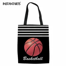 INSTANTARTS 3D мяч печати белье сумки повседневные сумки эко-сумка для хранения для мальчиков и девочек прочный сумки