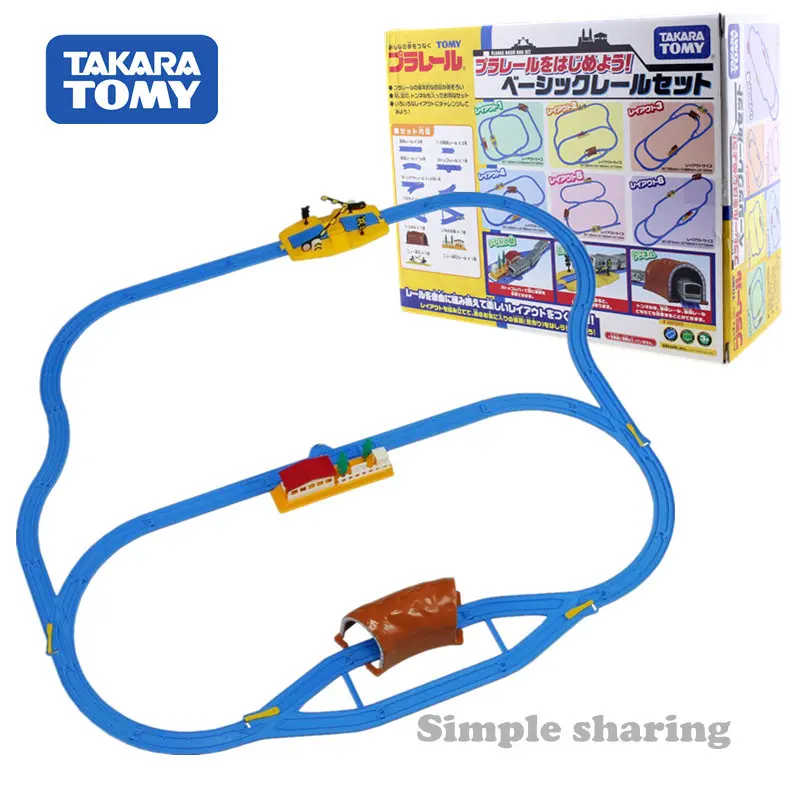Takara Tomy Tomica Plarail базовый стартовый набор железнодорожных моделей литые