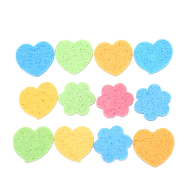 Best Price 2 PCs Natural Wood Fiber Face Wash Cleansing Sponge Beauty Makeup Tools Accessories Randomly Color 6.7x8.5cm Best Price 2 PCs Natural Wood Fiber Face Wash Cleansing Sponge Beauty Makeup Tools Accessories Randomly Color 6.7x8.5cm