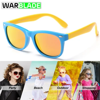 

Polarized Children Sunglasses Cycling Girls TR90 Glasses Mirror Blue Coating Rubber Boys Sunglasses Kids S802 occhiali ciclismo
