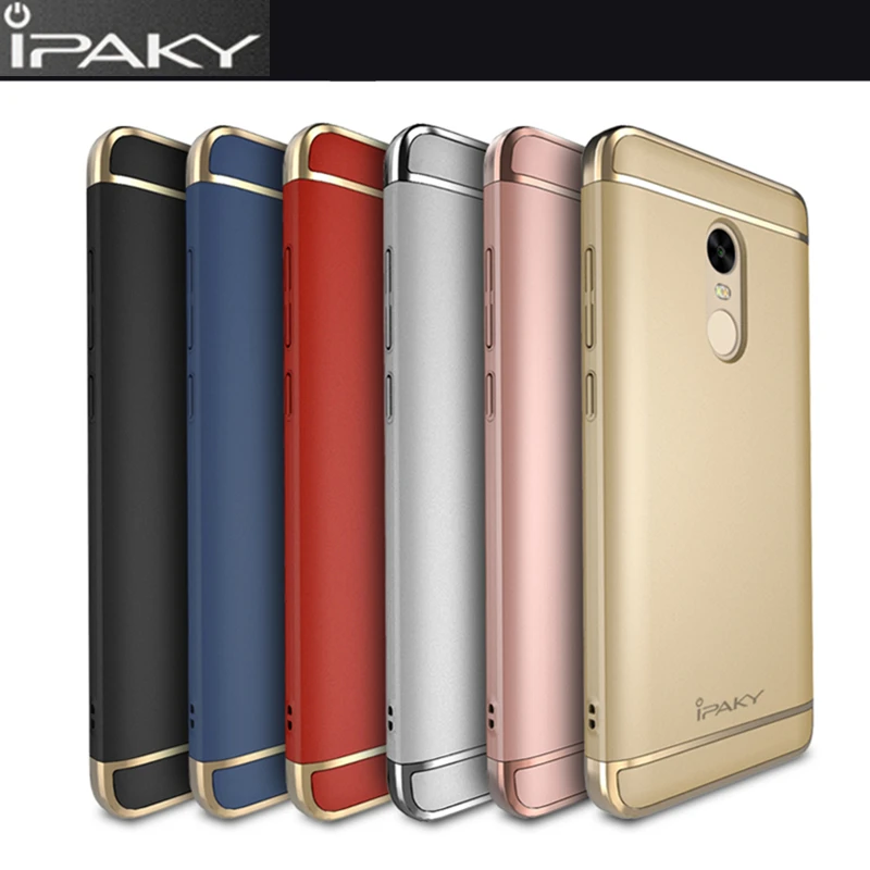 

iPaky For Xiaomi Redmi Note 4X MediaTek Case Cover Hard PC Plastic Cover Redmi Note 4X 4GB 64GB Helio X20 Cover Protective Shell