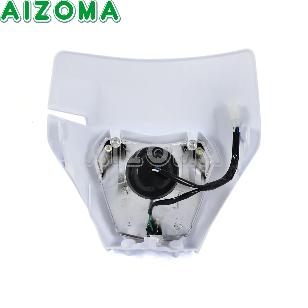 Supercorss 12v 35w головной светильник обтекатель Enduro для EXC F XC W SXF SMR SX 250 300 450 500 Дино маска