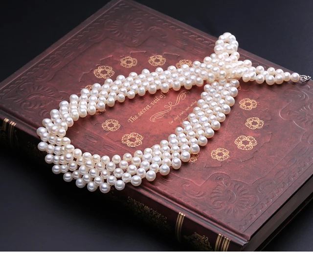 Natural słodkowodne Pearl naszyjnik Choker muiltlaye Pearl Vintage naszyjnik dla kobiet mały perłowy naszyjnik tanie i dobre opinie RIANCY Freshwater Pearls Srebrny 925 Sterling Chokers Necklaces N3006 Klasyczny Ślub 5-6mm freshwater pearl necklace Geometryczne Natural słodkowodne Pearl naszyjnik Choker muiltlaye Pearl Vintage naszyjnik dla kobiet mały perłowy naszyjnik tanie i dobre opinie RIANCY Freshwater Pearls Srebrny 925 Sterling Chokers Necklaces N3006 Klasyczny Ślub 5-6mm freshwater pearl necklace Geometryczne