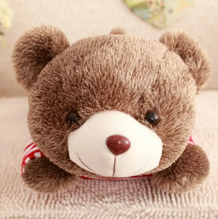 80/120 см милый Ежик медведь плюшевые игрушки сна Мягкий игрушечный медведь подушки плюша Новогодний подарок детские игрушки
