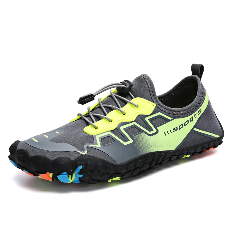 Мужская обувь с пятью пальцами, летняя водонепроницаемая обувь для мужчин, легкая мужская спортивная обувь, спортивные кроссовки для фитнеса - Цвет: Лаванда