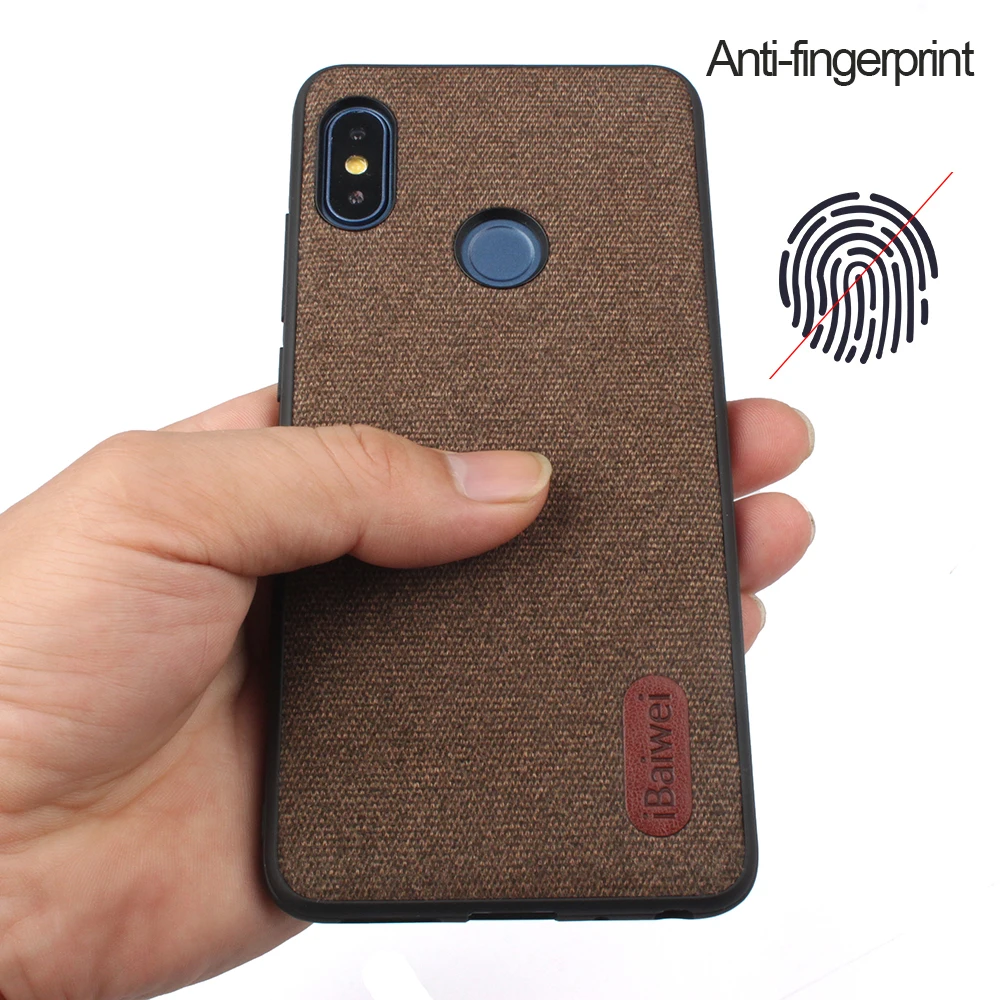 Роскошный тканевый Мягкий ТПУ чехол для Xiaomi Redmi Note 5 Ультратонкий силиконовый