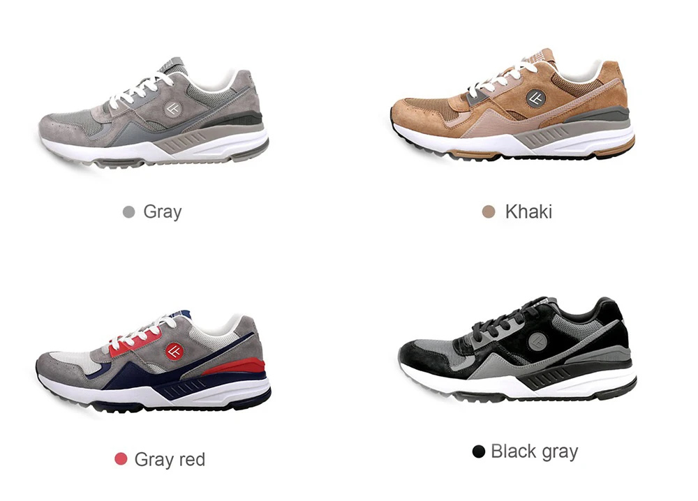 4 Colors Original Xiaomi Mijia FREETIE90 Men's Retro Sports And Casual Shoes Breathable Wear-Resistant Shock Elasticity Shoes