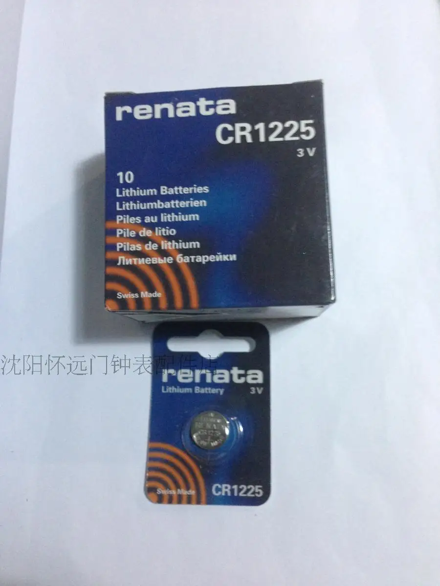 5pcs/lot Sweden RENATA CR1225 wide temperature range of high