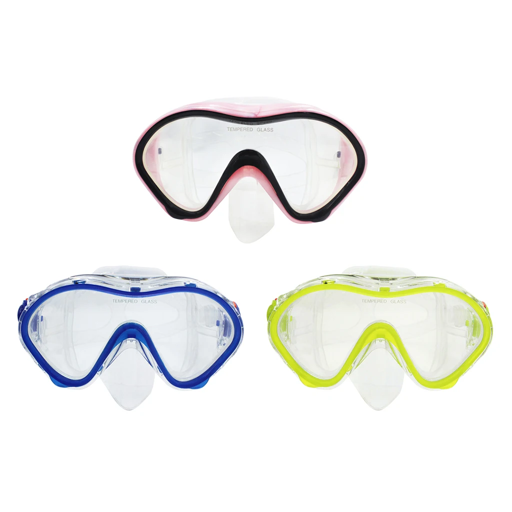 

An-ti Fog Diving Mask Dive Goggles Waterproof Quick Adjustable Snorkeling Masks Swimming Diving Accessories for Girls Boys