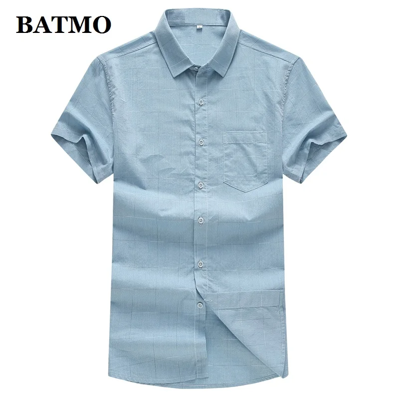 BATMO 2019 Новое поступление осень Высокое качество 100% хлопок плед Смарт