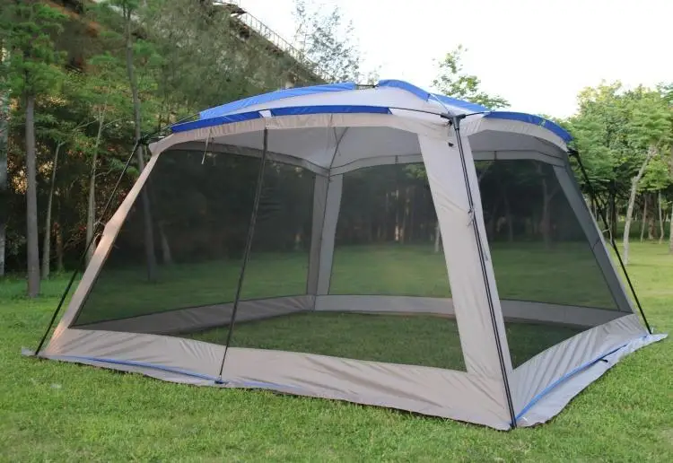 Стиль хорошее качество 4 углов садовая беседка/многопользовательская отдыха кемпинговая палатка для вечеринок/тент укрытие