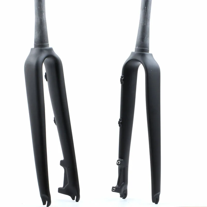 

carbon fiber bicycle fork carbon-fiber front fork road bicycle front Disc brake fork bicycle parts 700C 1-1/8 HIMALO