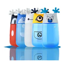 1 stück 350ml niedlichen cartoon Schergen wasser tasse eco- freundlich kunststoff tragbare kinder wasserflasche