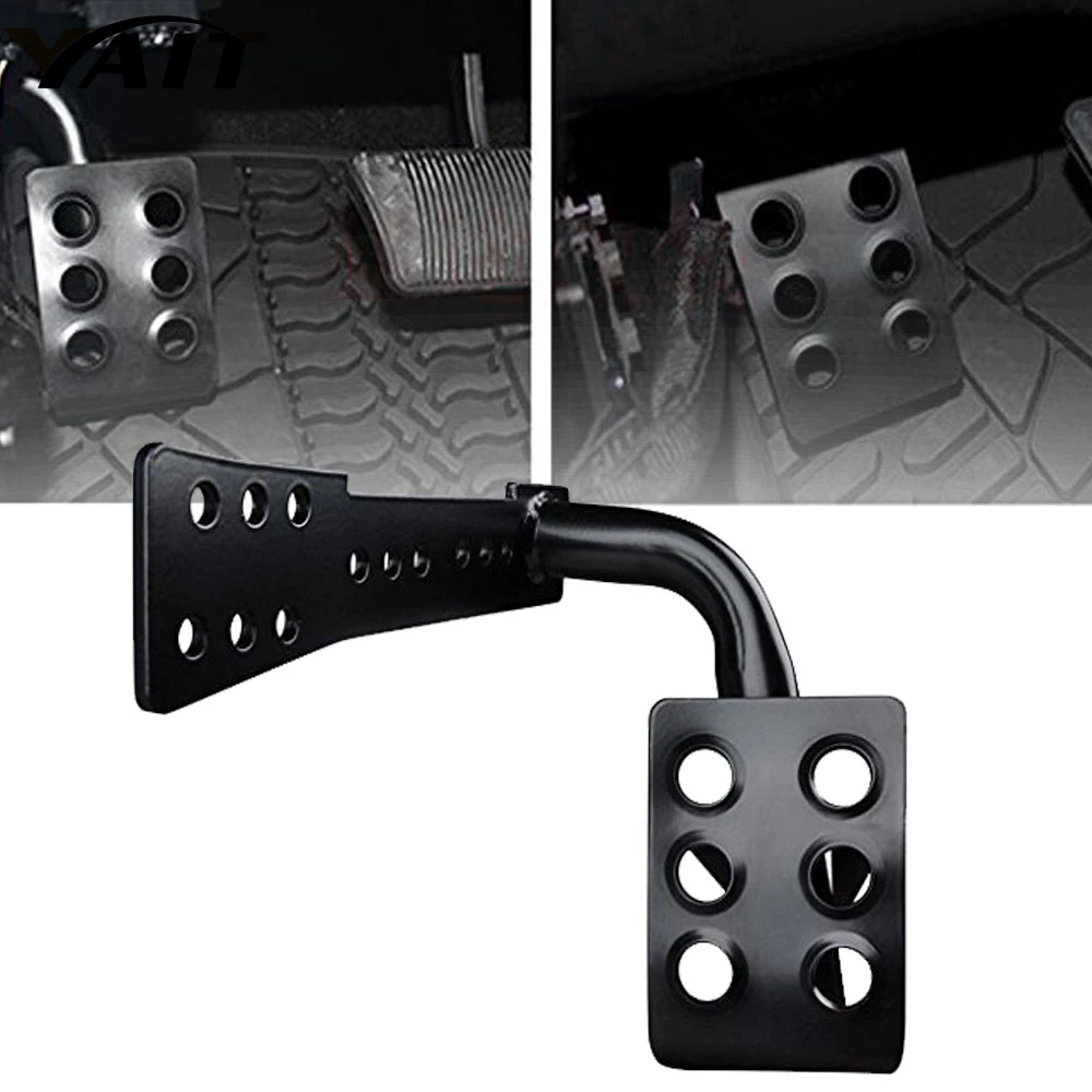 Yait For 2007 2016 Jeep Wrangler JK & Unlimited Black Metal Left Side