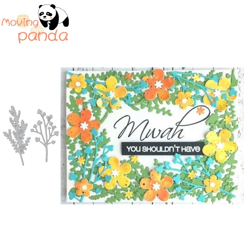 

grass Metal Cutting Dies Stencils Ribbon DIY Scrapbooking Die Cuts Greeting Card Decor Embossing Folder Cut
