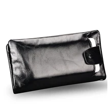 2016 New Black genuine leather mens wallets with coin zipper coin purse famous brand Long design men wallet phone Clutch Bags 2016 New Black genuine leather mens wallets with coin zipper coin purse famous brand Long design men wallet phone Clutch Bags