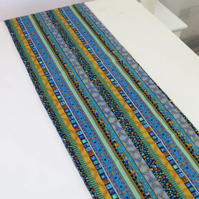 American cotton and hemp table flag, table flag, hotel, bed flag, tea house, tea flag
