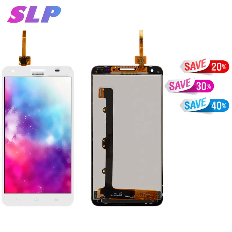

Skylarpu 5.5 inch white Complete LCD screen for Huawei Ascend Mate 2 MT2-L03 Cell Phone Full LCD display Touch screen